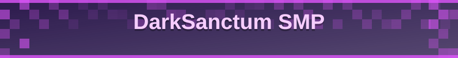DarkSanctum SMP banner