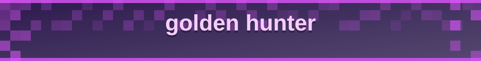 golden hunter banner