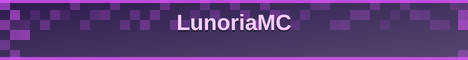 LunoriaMC banner