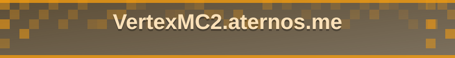 VertexMC2.aternos.me banner